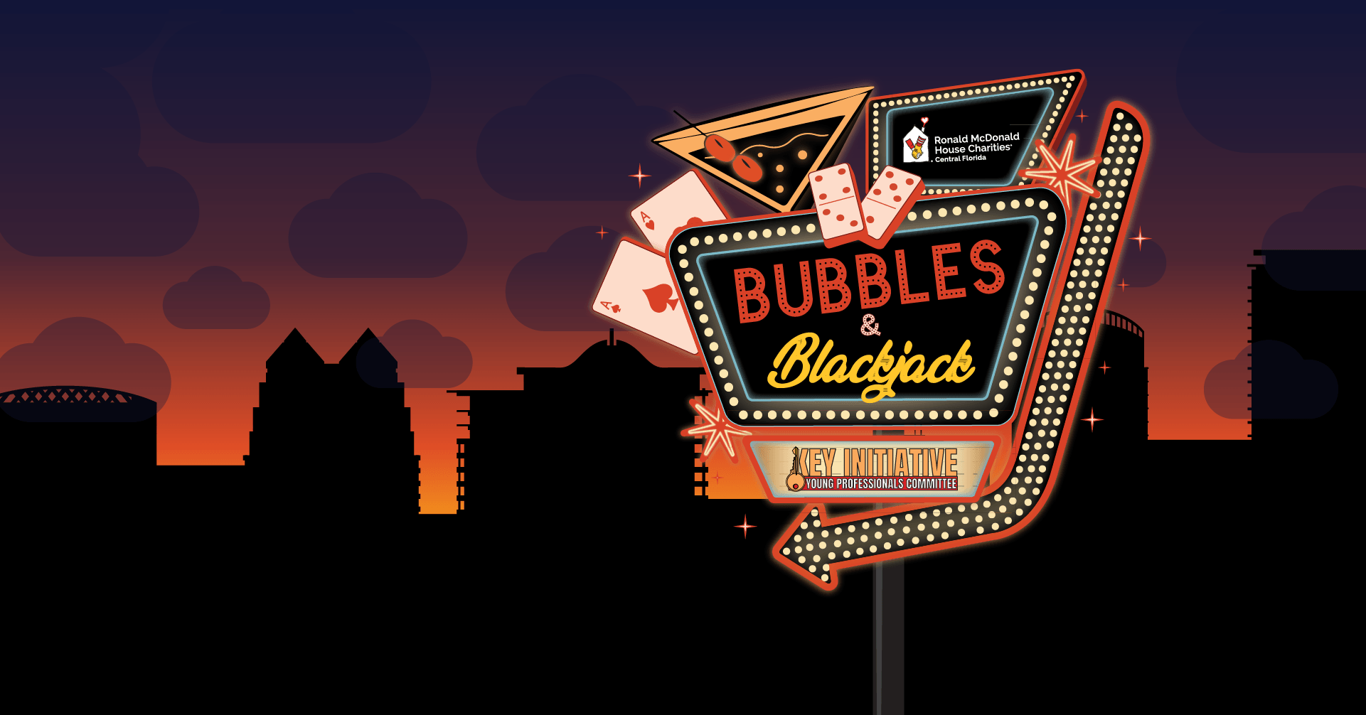 Bubbles & Blackjack 2025 Ronald McDonald House Charities of Central Florida